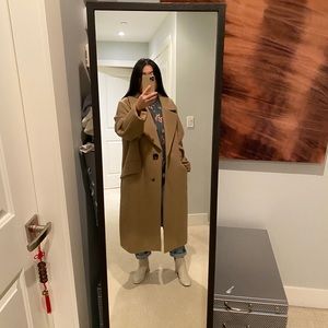 RACHEL ROY OVERSIZED CAMEL COAT